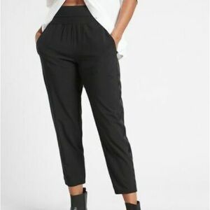 Athleta Nolita Slim Tapered Pants Black